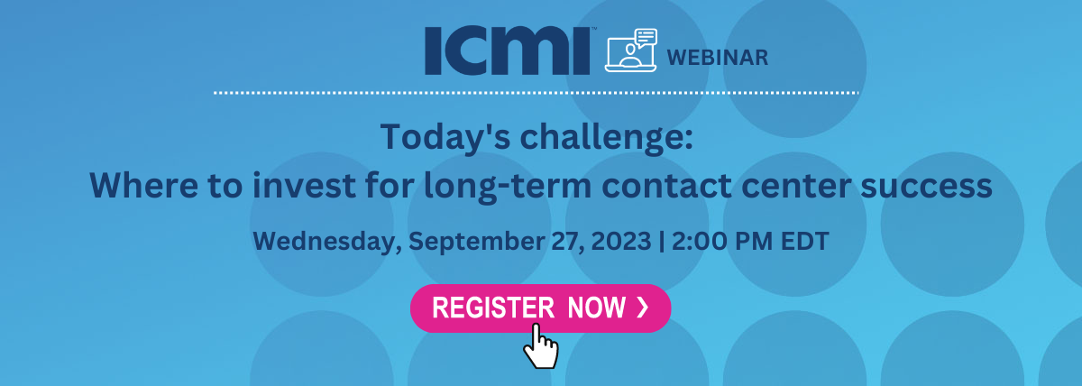 ICMI RingCentral Webinar