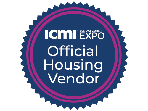 ICMI Contact Center Expo Official Housing Vendor
