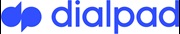 Dialpad logo, solid background