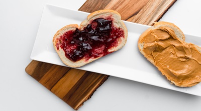 peanut butter & jelly sandwich 