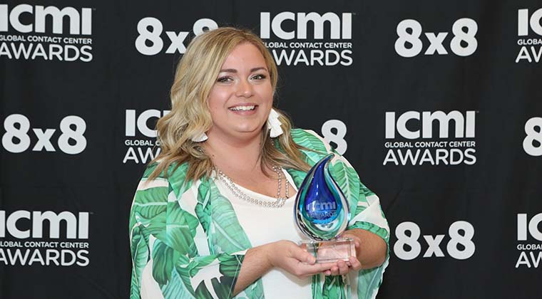 Ashley Trout, ICMI Global Contact Center Awards