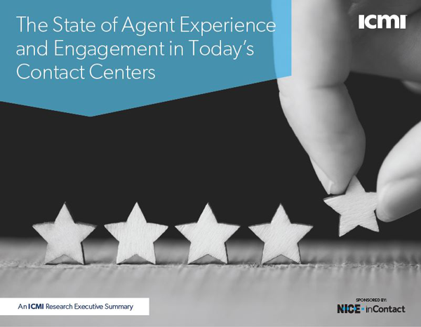 The State of Agent Experience and Engagement in Today’s Contact Centers
