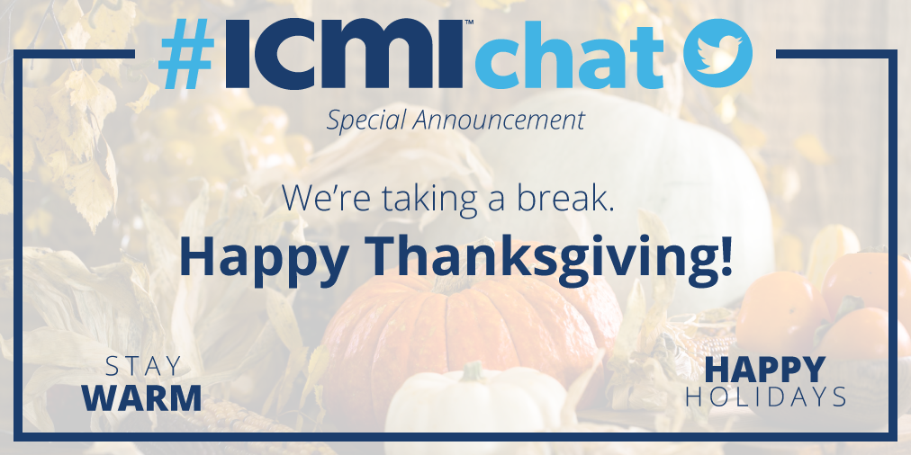 We're taking a break. Happy Thanksgiving!