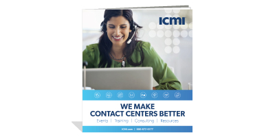 Call Center Training Catalog - ICMI