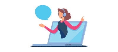 Interactivity in virtual contact center training