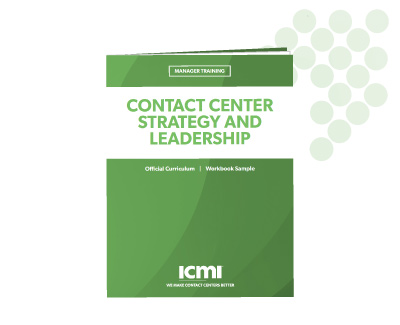 Contact Center Strategy and Leadership course sneak peek