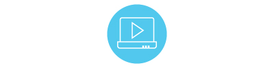 online contact center training icon