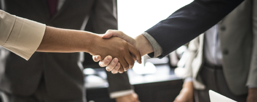 Site Certification Brochure image - people shaking hands