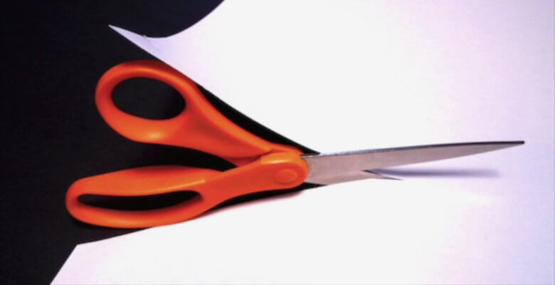 cutting paper
