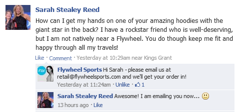 Flywheel Rockstart Customer Service