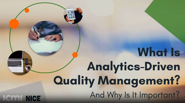 What is Analytics-Driven Quality Management